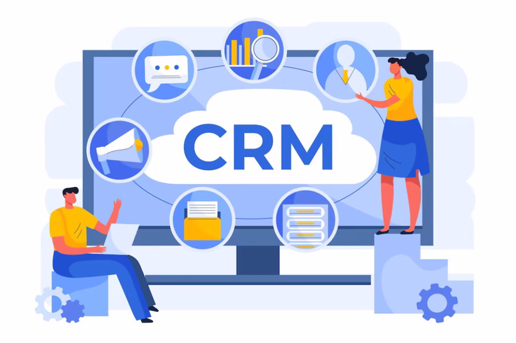 crm emailing illu