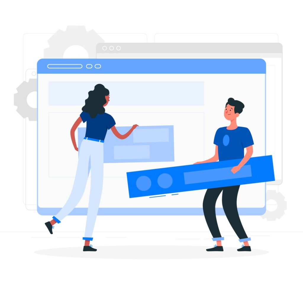landing page illu