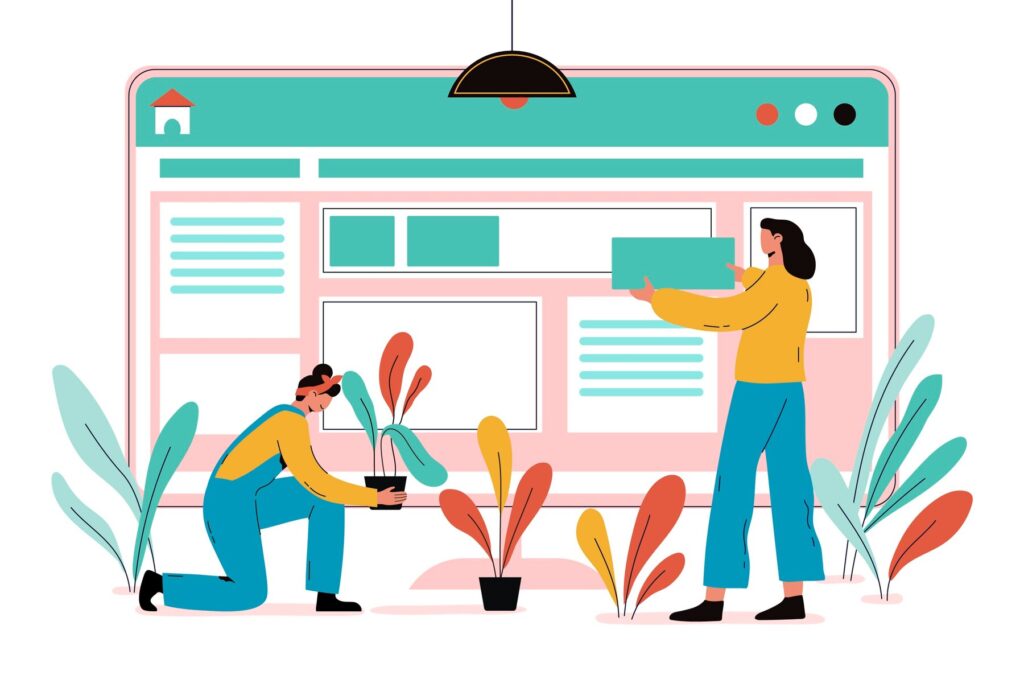landing page produit illu