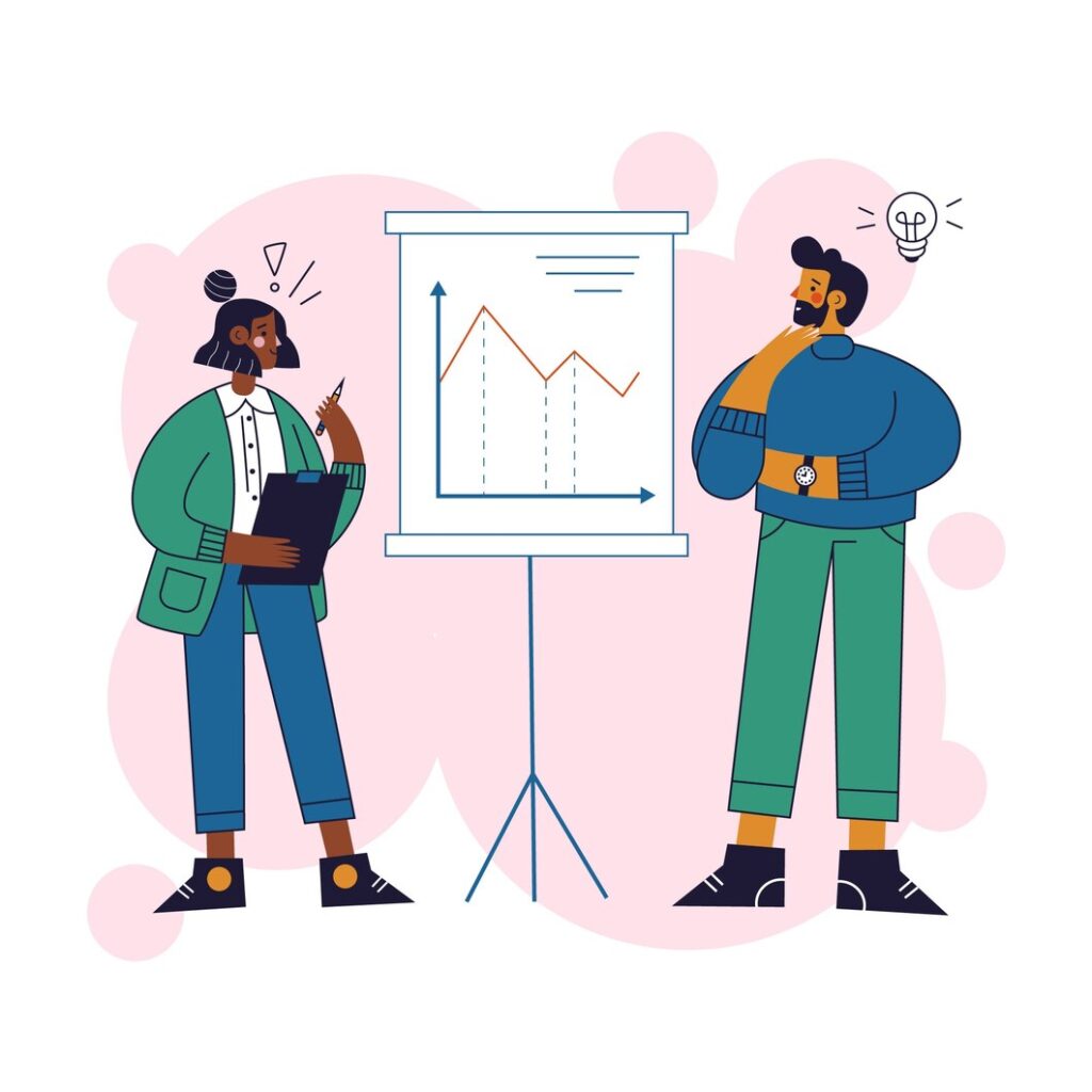 les outils de la prospection graph down