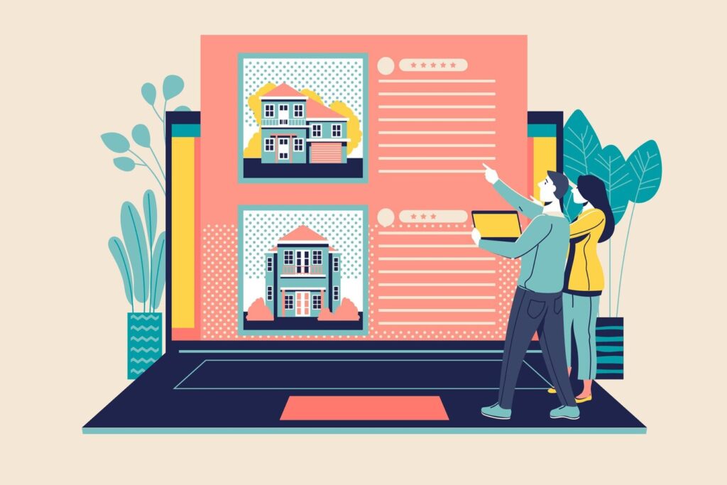 prospection digitale immobilier recherche